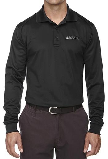 4944- Harriton Mens Advantage Snag Protection Plus IL Long Sleeve Polo 